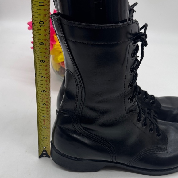 Original Issue Black Military Combat Boots Size 11.5N TB8350 - Picture 4 of 16